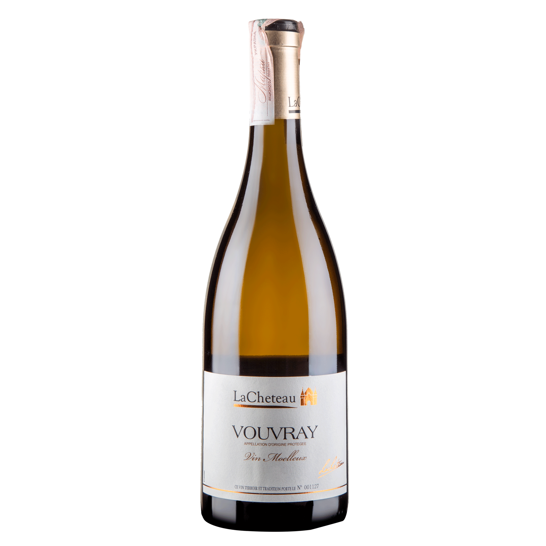 Вино Лашето Вувре 11,5% біл нпсух 0,75л